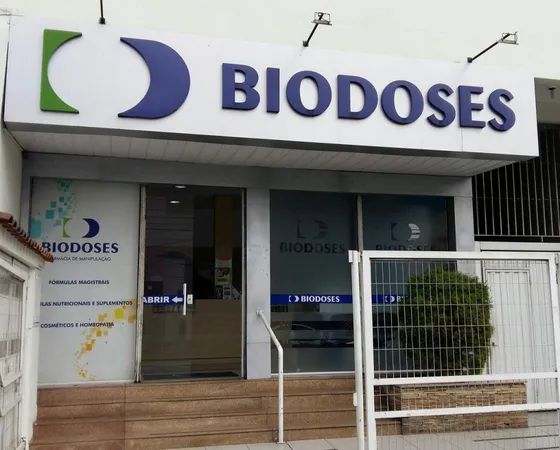 Fachada da loja Biodoses na Vila Santa Cecília